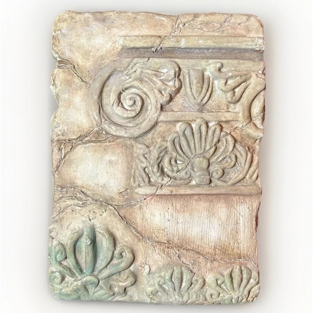 DuBois Designs Alyon Column Wall Plaque - Classical Greek Ionic Relief - 7